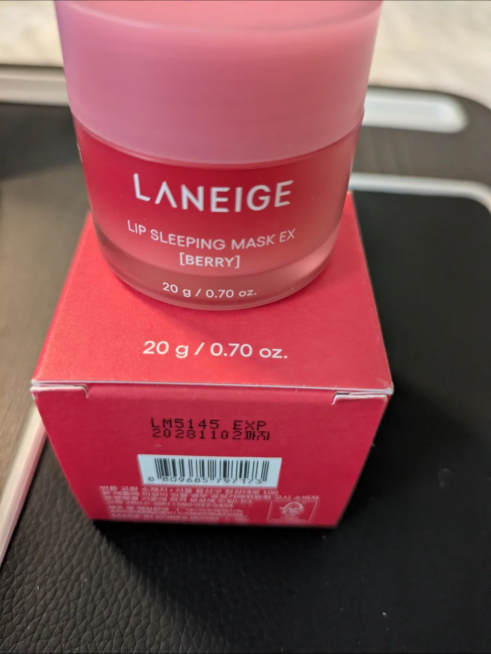 LANEIGE Lip Sleeping Mask EX - Berry Pink/Red